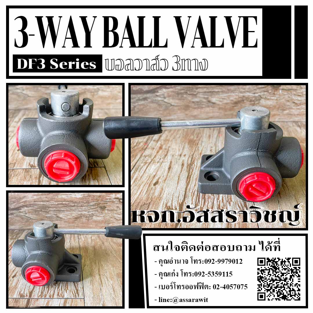 3ҧ (3-Way Ball valve) DF3 Series