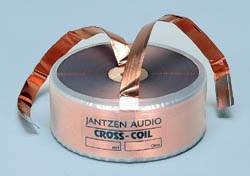 Jantzen 1 mH Cross Coil Copper tape : 16 AWG Power
