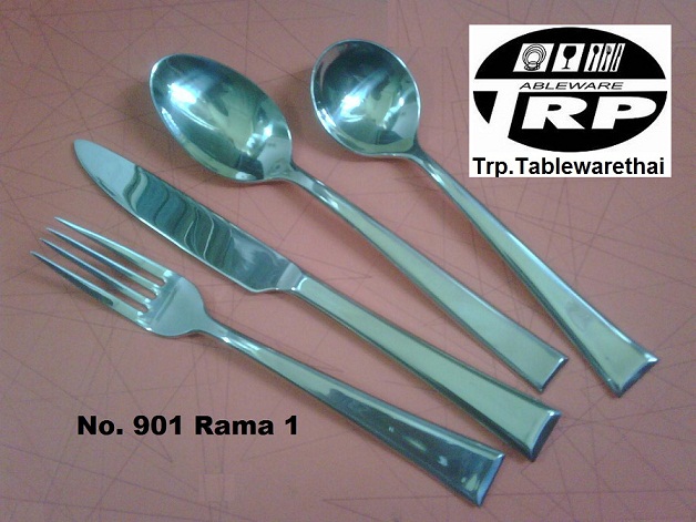 ͹,Handmade,Dinner Spoon,Dinner Fork,901-͹,Handmade,Dinner Spoon,Dinner Fork, 901 Rama 1,ᵹ,Stainless 18/8,18/10,ѺСѹʹʹʹءҹ,Flatware,Thai