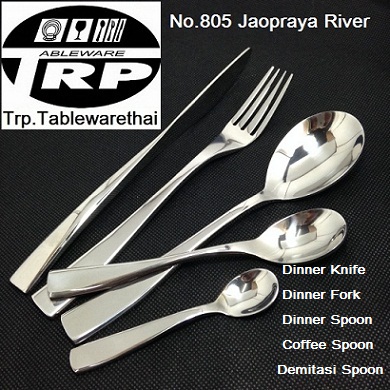͹ػ,Handmade,Dinner Soup Spoon, 805 Ja-͹ػ,Handmade,Dinner Soup Spoon, 805 Jaopraya River,Made In Thailand,ᵹ,Stainless 18/8,18/10,ѺСѹʹʹʹءҹ,Trp.Tablewarethai