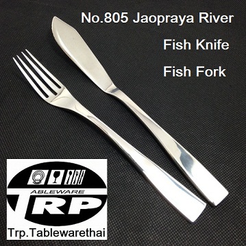 มีดปลาส้อมปลา,Handmade,Fish Knife,Fish Fork,รุ่น 8