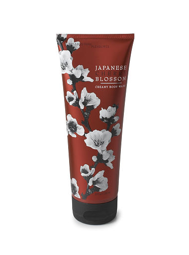 Bath & Body Works Һ : Japanese Blossom-Intoxicating blossoms from an exotic Japanese garden. Sensual. Irresistible. 

Fragrant, everyday body wash gently cleanses with a rich, luxurious lather 
Fragrance Top Notes: Asian Pear, Fuji Apple and Ume Plumb 
Fragrance Mid Notes: Japanese Cherry