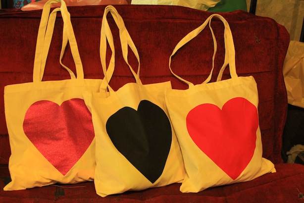 Heart tote bag-Dreamer Ҽ 
