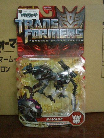 Ravage !!-  Transformers ش Revenge of the fallen  Ravage ͧ Takara Tomy Ѻǧ Hasbro Ѻǧ 2008-2009 è Pack Ҥ 1,250 .