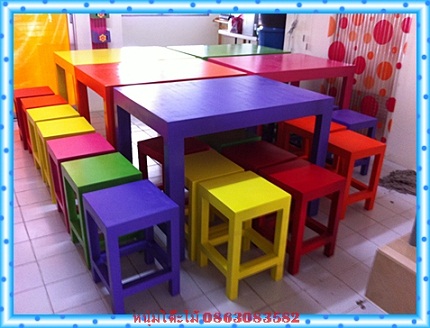 โต๊ะไม้สนขนาด 70x100x75 